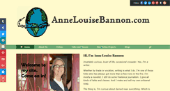 Desktop Screenshot of annelouisebannon.com